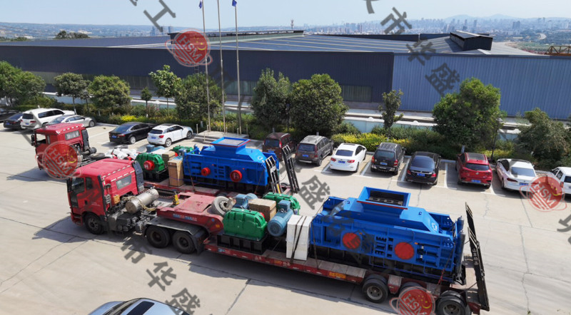 重晶石制砂機發(fā)貨現(xiàn)場